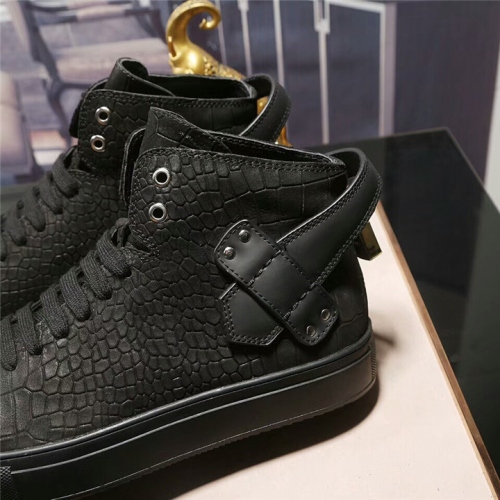 Replica Buscemi High Tops Shoes For Men #367564 $95.00 USD for Wholesale