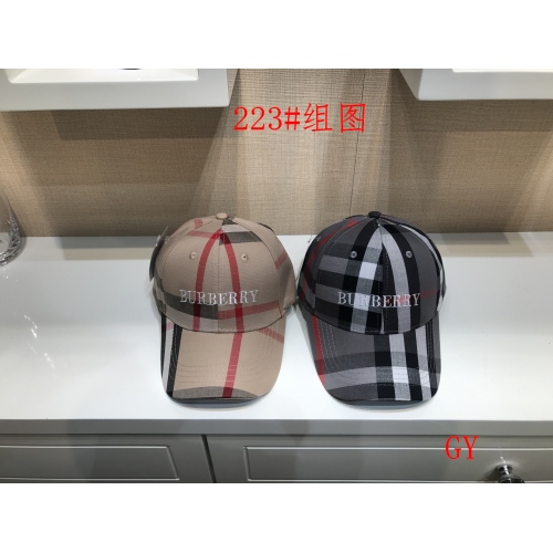 Replica Burberry Fashion Caps #367698 $18.00 USD for Wholesale