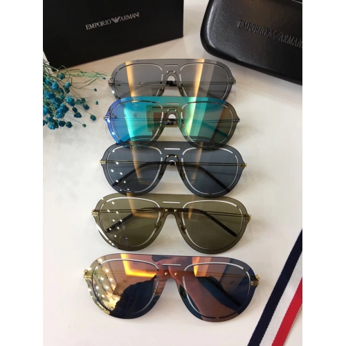 Replica Armani AAA Quality Sunglasses #369911 $52.00 USD for Wholesale