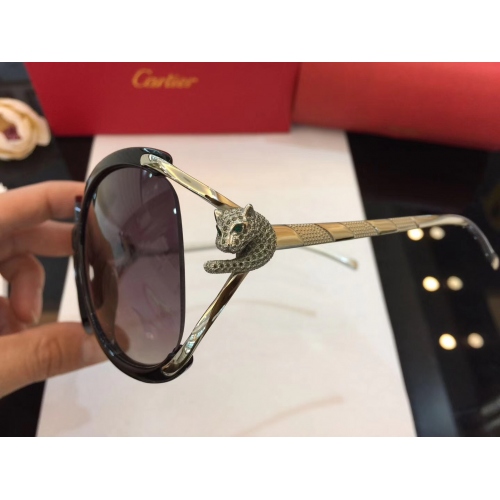 Cartier AAA Quality Sunglasses #369985 $54.00 USD, Wholesale Replica Cartier AAA Quality Sunglassess