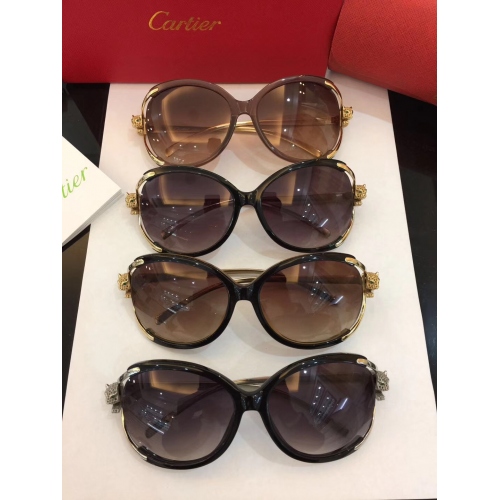 Replica Cartier AAA Quality Sunglasses #369985 $54.00 USD for Wholesale