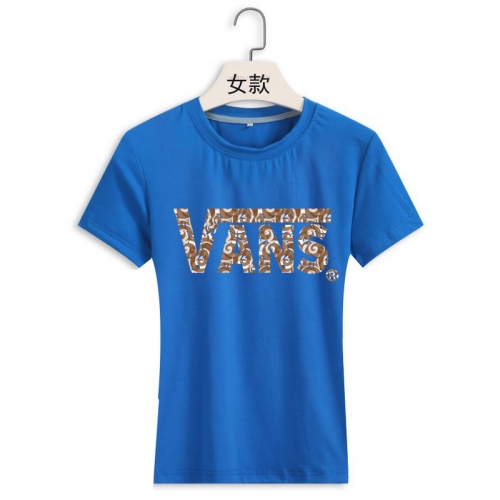 VANS T-Shirts Short Sleeved For Women #375038 $19.80 USD, Wholesale Replica VANS T-Shirts