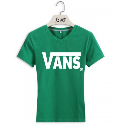 VANS T-Shirts Short Sleeved For Women #375183 $19.80 USD, Wholesale Replica VANS T-Shirts