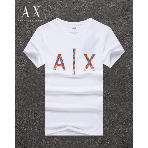 Armani T-Shirts Short Sleeved For Men #375622 $21.80 USD, Wholesale Replica Armani T-Shirts