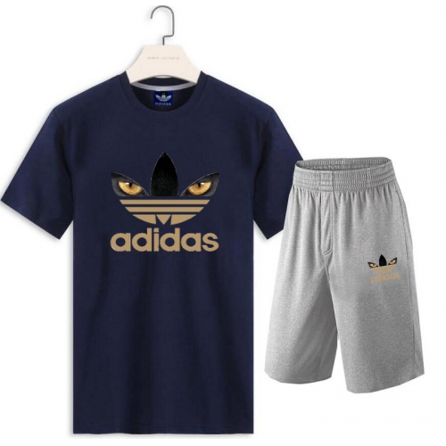 Adidas Tracksuits Short Sleeved For Men #376136 $31.80 USD, Wholesale Replica Adidas Tracksuits