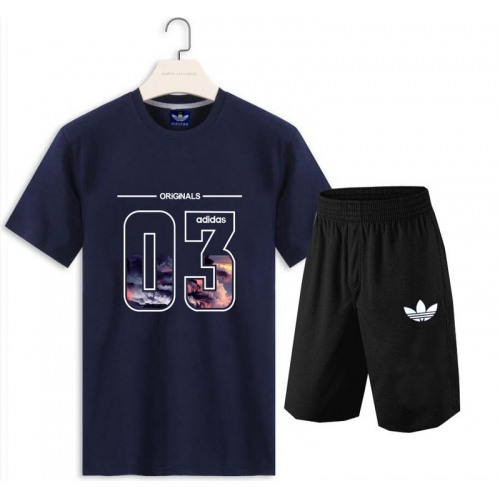 Adidas Tracksuits Short Sleeved For Men #376139 $31.80 USD, Wholesale Replica Adidas Tracksuits
