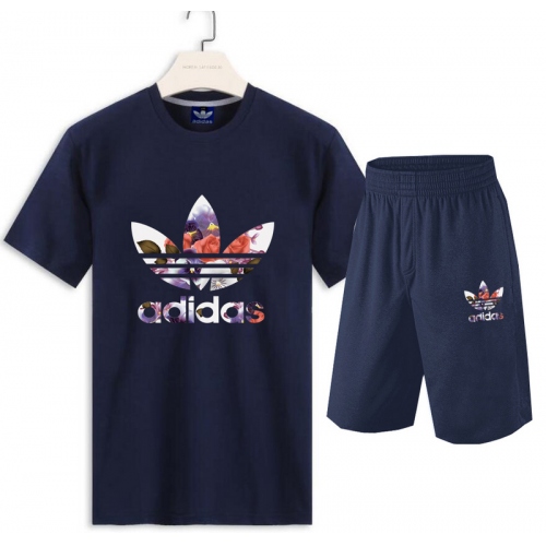 Adidas Tracksuits Short Sleeved For Men #376141 $31.80 USD, Wholesale Replica Adidas Tracksuits