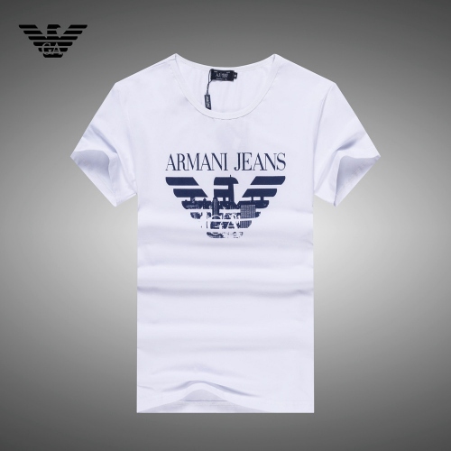 Armani T-Shirts Short Sleeved For Men #376465 $21.80 USD, Wholesale Replica Armani T-Shirts