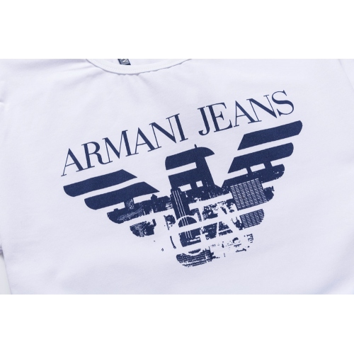 Replica Armani T-Shirts Short Sleeved For Men #376465 $21.80 USD for Wholesale