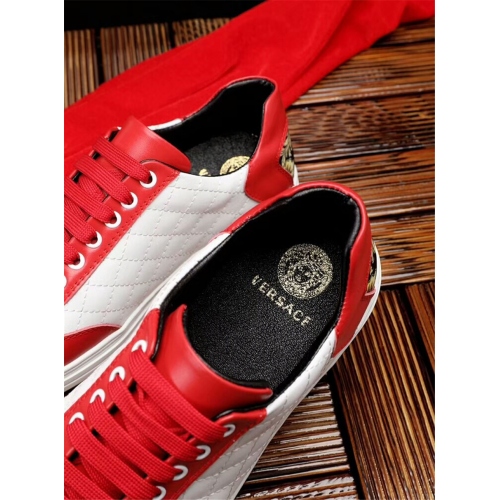 Replica Versace Casual Shoes For Men #377923 $88.00 USD for Wholesale