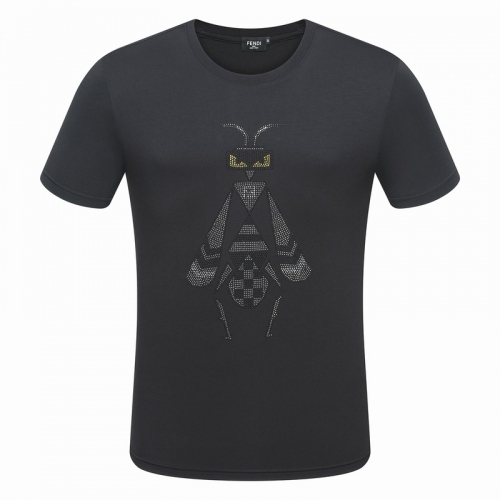 Fendi T-Shirts Short Sleeved For Men #379488 $26.50 USD, Wholesale Replica Fendi T-Shirts