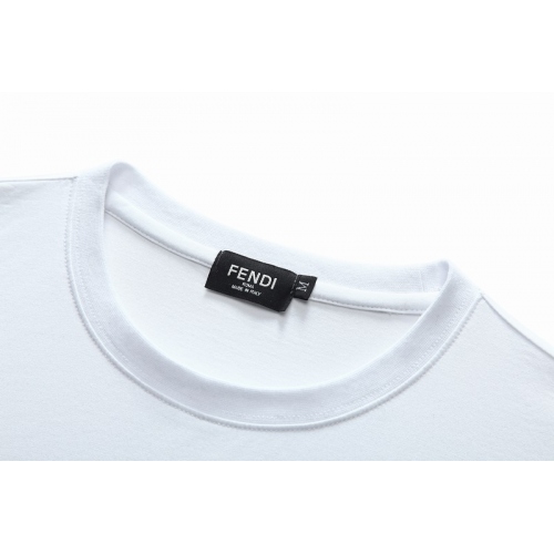 Replica Fendi T-Shirts Short Sleeved For Men #379489 $26.50 USD for Wholesale