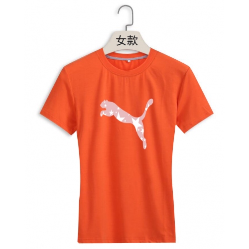 Puma T-Shirts Short Sleeved For Women #381221 $18.00 USD, Wholesale Replica PUMA T-Shirts