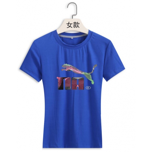 Puma T-Shirts Short Sleeved For Women #381329 $18.00 USD, Wholesale Replica PUMA T-Shirts