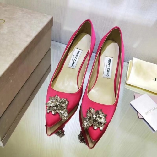 Replica Jimmy Choo High-Heeled Shoes For Women #381330 $78.00 USD for Wholesale