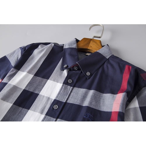 Replica Byrberry Shirts Short Sleeved For Men #382517 $31.30 USD for Wholesale