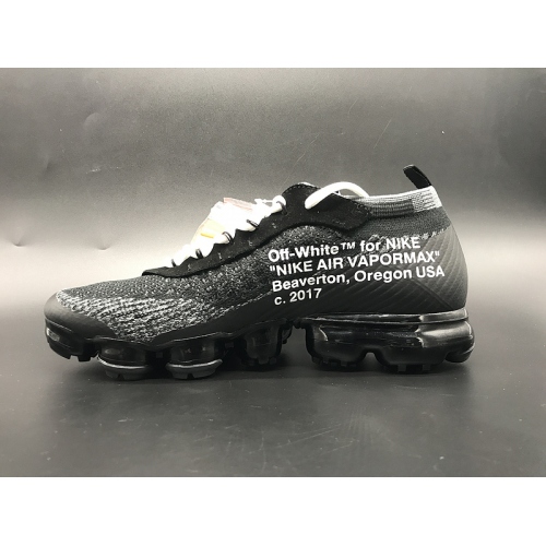Off White &amp; Nike Air VaporMax For Men #382596 $66.00 USD, Wholesale Replica Nike Air VaporMax Flyknit
