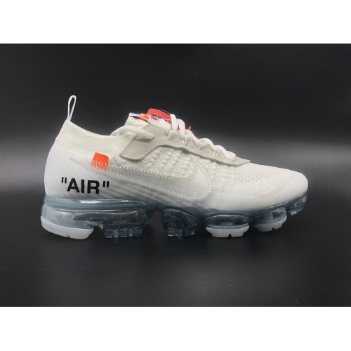 Replica Off White & Nike Air VaporMax For Men #382598 $66.00 USD for Wholesale