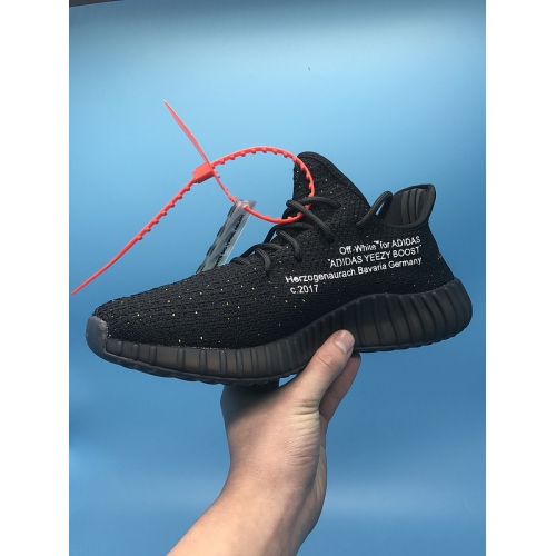 Replica Off White & Adidas Yeezy Shoes For Men #382604 $58.00 USD for Wholesale