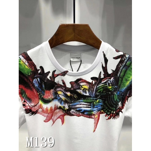 Replica Marcelo Burlon T-Shirts Short Sleeved For Men #387967 $33.80 USD for Wholesale