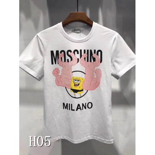 Moschino T-Shirts Short Sleeved For Men #387981 $26.50 USD, Wholesale Replica Moschino T-Shirts