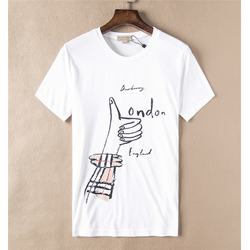 Burberry T-Shirts Short Sleeved For Men #388127 $26.50 USD, Wholesale Replica Burberry T-Shirts
