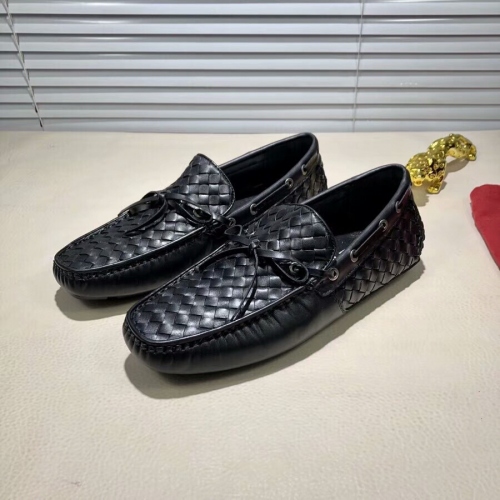 Replica Salvatore Ferragamo SF Leather Shoes For Men #388830 $89.00 USD for Wholesale