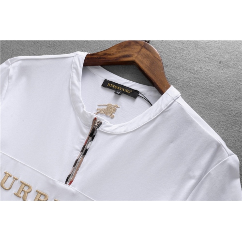 Replica Burberry T-Shirts Short Sleeved For Men #389218 $26.50 USD for Wholesale