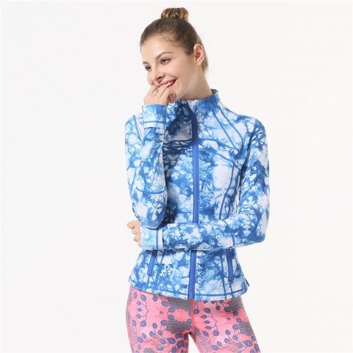 Replica Yoga Jackets Long Sleeved For Women #389631 $36.80 USD for Wholesale