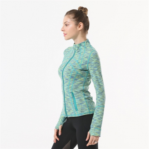 Replica Yoga Jackets Long Sleeved For Women #389632 $36.80 USD for Wholesale