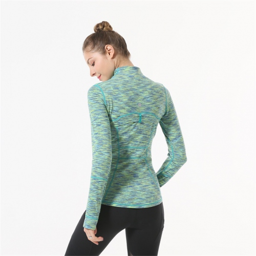 Replica Yoga Jackets Long Sleeved For Women #389632 $36.80 USD for Wholesale