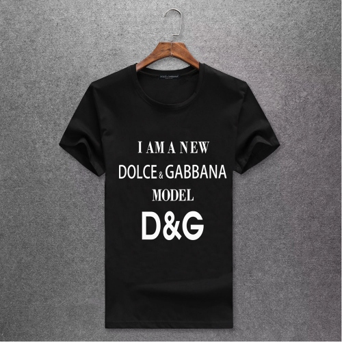 Dolce &amp; Gabbana D&amp;G T-Shirts Short Sleeved For Men #390107 $21.80 USD, Wholesale Replica Dolce &amp; Gabbana D&amp;G T-Shirts