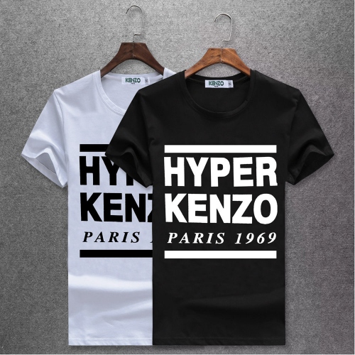 Replica Kenzo T-Shirts Short Sleeved For Men #390121 $21.80 USD for Wholesale