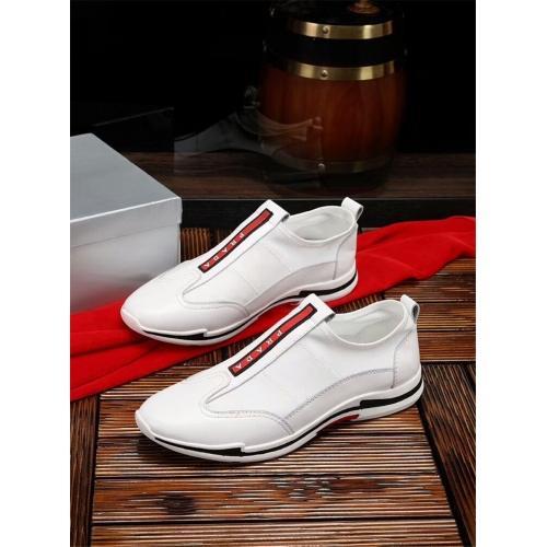Prada Casual Shoes For Men #392942 $80.00 USD, Wholesale Replica Prada Flat Shoes