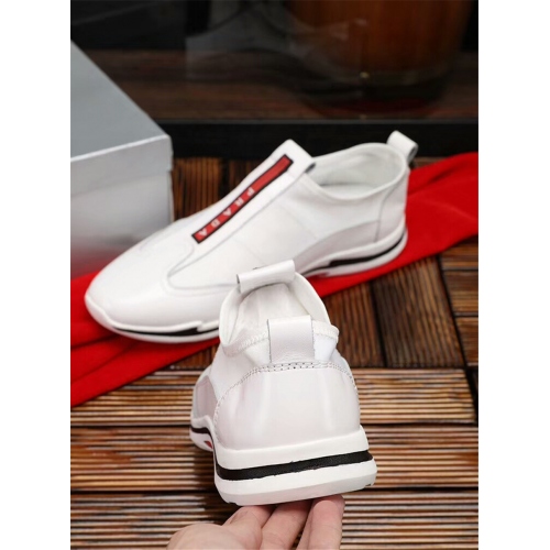 Replica Prada Casual Shoes For Men #392942 $80.00 USD for Wholesale