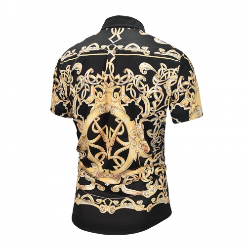 Replica Versace Shirts Short Sleeved For Men #393226 $36.10 USD for Wholesale