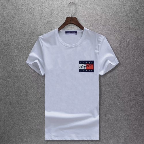 Tommy Hilfiger T-Shirts Short Sleeved For Men #394140 $26.50 USD, Wholesale Replica Tommy Hilfiger TH T-Shirts