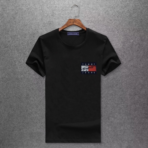 Tommy Hilfiger T-Shirts Short Sleeved For Men #394141 $26.50 USD, Wholesale Replica Tommy Hilfiger TH T-Shirts