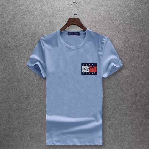 Tommy Hilfiger T-Shirts Short Sleeved For Men #394145 $26.50 USD, Wholesale Replica Tommy Hilfiger TH T-Shirts