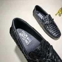 $89.00 USD Salvatore Ferragamo SF Leather Shoes For Men #388830