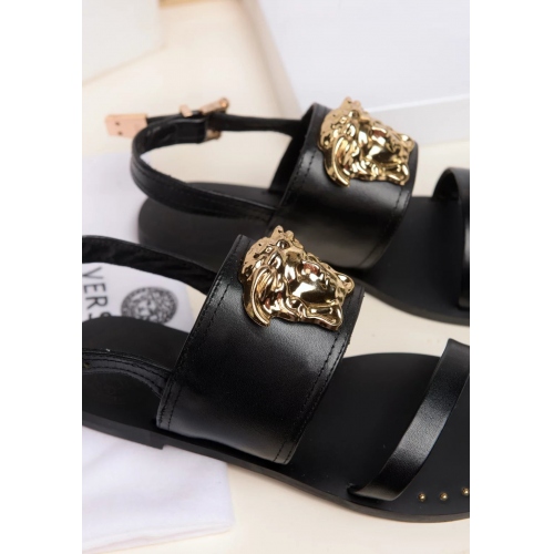 Replica Versace Fashion Sandal For Women #395339 $64.00 USD for Wholesale