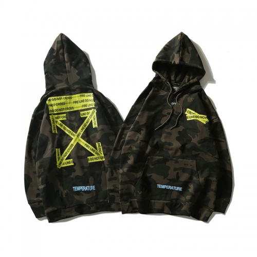 Off-White Hoodies Long Sleeved For Men #395431 $46.00 USD, Wholesale Replica Off-White Hoodies