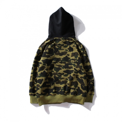 Replica Bape Hoodies Long Sleeved For Men #395434 $46.00 USD for Wholesale