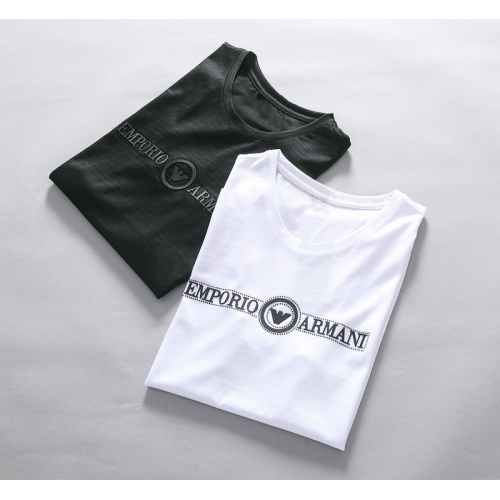 Replica Armani T-Shirts Short Sleeved For Men #396303 $31.30 USD for Wholesale