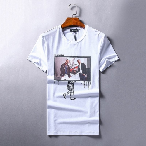 Dsquared T-shirts Short Sleeved For Men #396307 $31.30 USD, Wholesale Replica Dsquared T-Shirts
