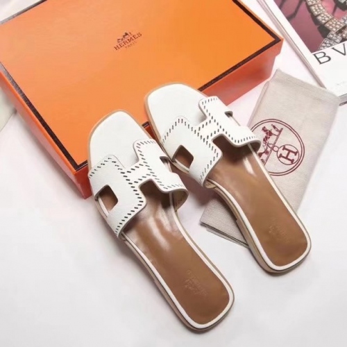 Replica Hermes Fashion Slippers For Women #399057 $48.00 USD for Wholesale