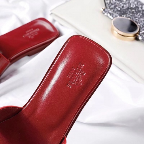 Replica Hermes Fashion Slippers For Women #399061 $72.50 USD for Wholesale