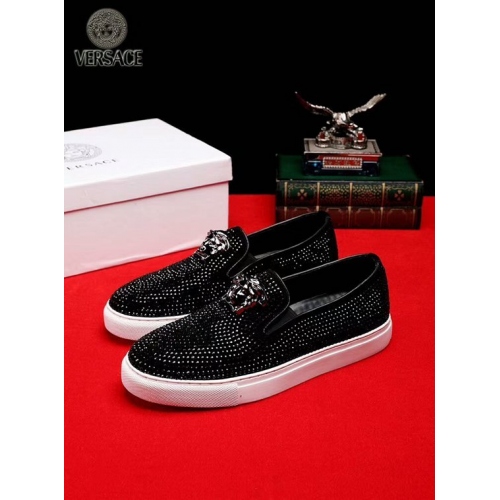 Replica Versace Casual Shoes For Men #399701 $82.00 USD for Wholesale