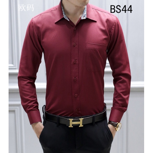 Replica Boss Shirts Long Sleeved For Men #401395 $34.50 USD for Wholesale