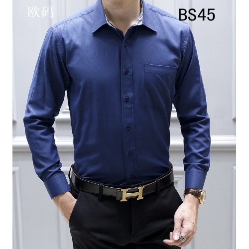 Boss Shirts Long Sleeved For Men #401396 $34.50 USD, Wholesale Replica Boss Shirts